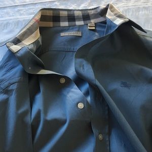 Burberry Brit Long Sleeve button down Shirt XXL